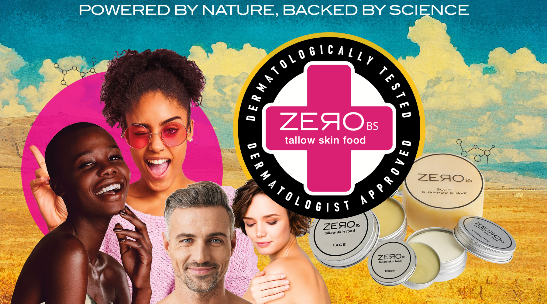 Zero BS: Now Dermatologically Tested and Dermatologist Approved