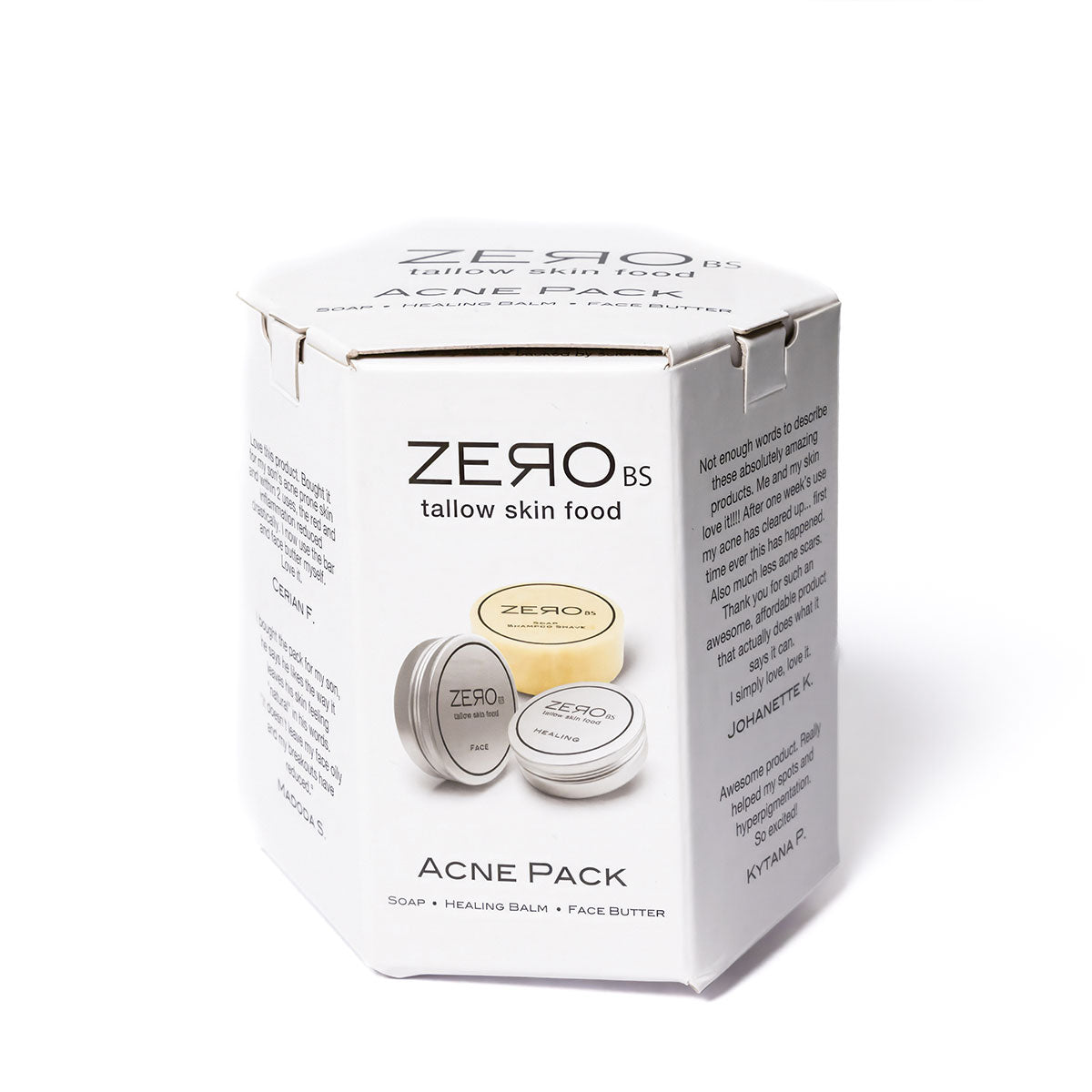 Zero BS | Tallow Skin Food | Acne Pack